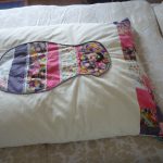 Confection housse d'édredon une place en patchwork