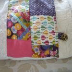 Housse d'édredon une place en patchwork